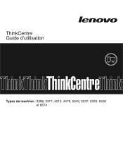 Lenovo ThinkCentre A63 (French Canada) User Guide