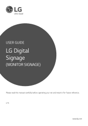 LG 55SH7DB User Guide