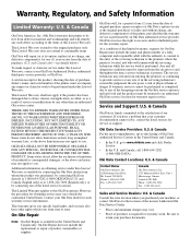 Oki B6100n Booklet:  B6100 Warranty, Regulatory, and Safety Information
