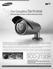 Samsung SCO-2120R Brochure