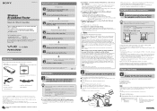 Sony PCWA-AR300 Quick Start Guide