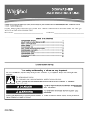 Whirlpool WDT730PAHZ Owners Manual