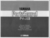 Yamaha PSS-260 Owner's Manual (image)