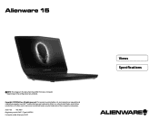 Dell Alienware 15 R2 Specifications