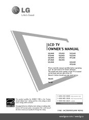 LG 37LG515H Owners Manual