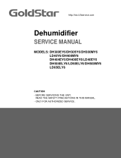 LG DH504ELY6 Service Manual