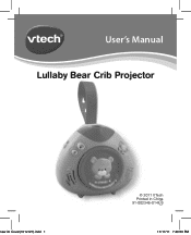 Vtech Lullaby Bear Crib Projector User Manual