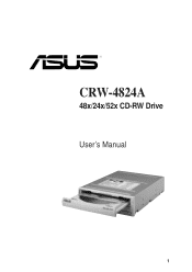 Asus CRW-4824A User Manual