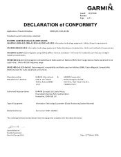 Garmin Forerunner 735XT ?Declaration of Conformity