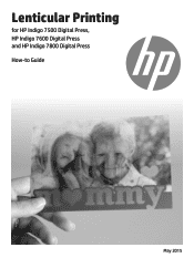 HP Indigo 7800 Lenticular PrintingHow-to Guide