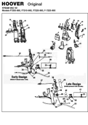 Hoover F7205-900 Parts Diagram