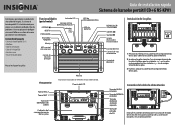 Insignia NS-KP01 Quick Setup Guide (Spanish)