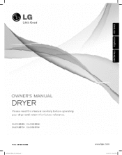 LG DLGX3876W Owner's Manual