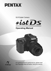 Pentax ISTDS Operation Manual