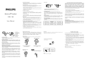 Philips VOX120 User Manual