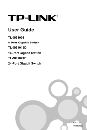 TP-Link TL-SG1024D User Guide