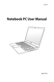 Asus X32VJ User's Manual for English Edition