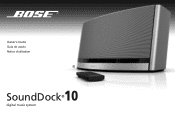 Bose SoundDock 10 Owners' guide