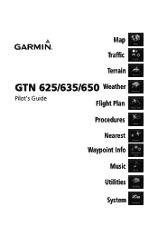 Garmin GTN 625 Pilot's Guide