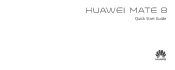 Huawei Mate8 Quick Start Guide