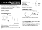 Insignia NS-GPS31201 Quick Setup Guide (Español)