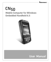 Intermec CN50 CN50 Mobile Computer for Windows Embedded Handheld 6.5 User Manual