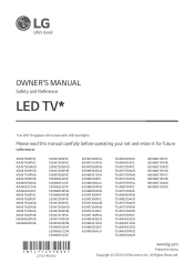 LG 55UN6955ZUF Owners Manual