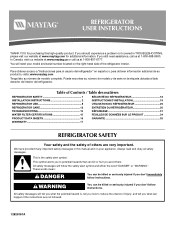 Maytag MFI2266AES User Instructions