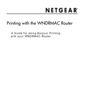 Netgear WNDRMAC-100NAS WNDRMAC Install Guide (Premium Features)