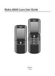 Nokia 8600 User Guide