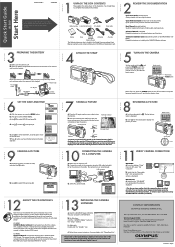 Olympus IR 300 IR-300 Quick Start Guide (English)