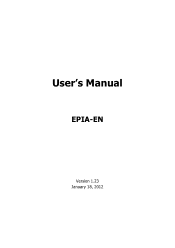 Via EPIA-EN12000EG User Manual