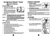 Vtech Go Go Smart Wheels Tractor User Manual