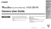 Canon PowerShot ELPH 340 HS User Guide