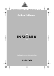 Insignia NS-DPF8TR User Manual (French)