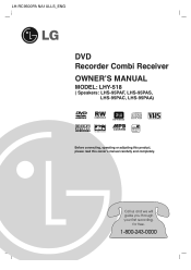 LG LHY-518 Owners Manual