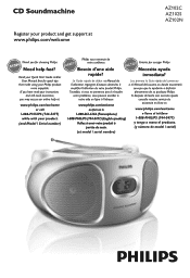 Philips AZ102C User manual