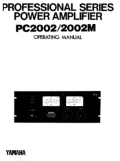 Yamaha 2002M Owner's Manual (image)