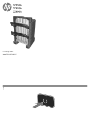 HP LaserJet Enterprise flow MFP M830 Stapler Stacker Installation Guide