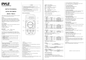 Pyle PDMT29 PDMT29 Manual 1
