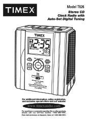 Timex T626S User Manual