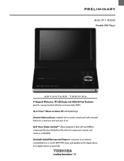 Toshiba SD-P1900 Printable Spec Sheet