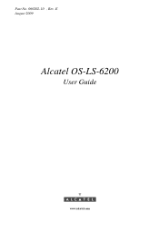 Alcatel OS-LS-6224 User Guide