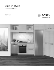 Bosch HBE5453UC Installation Instructions 1