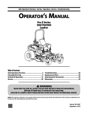 Cub Cadet PRO Z 548 L KW Operation Manual