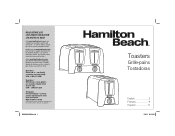 Hamilton Beach 22614Z Use and Care Manual
