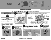 Maytag MVWB955FC Quick Reference Guide