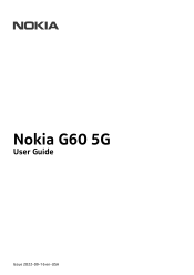 Nokia G60 5G User Manual
