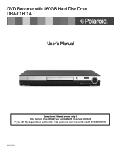 Polaroid DRA-01601A User Manual