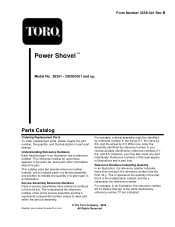 Toro 38361 Parts Catalog